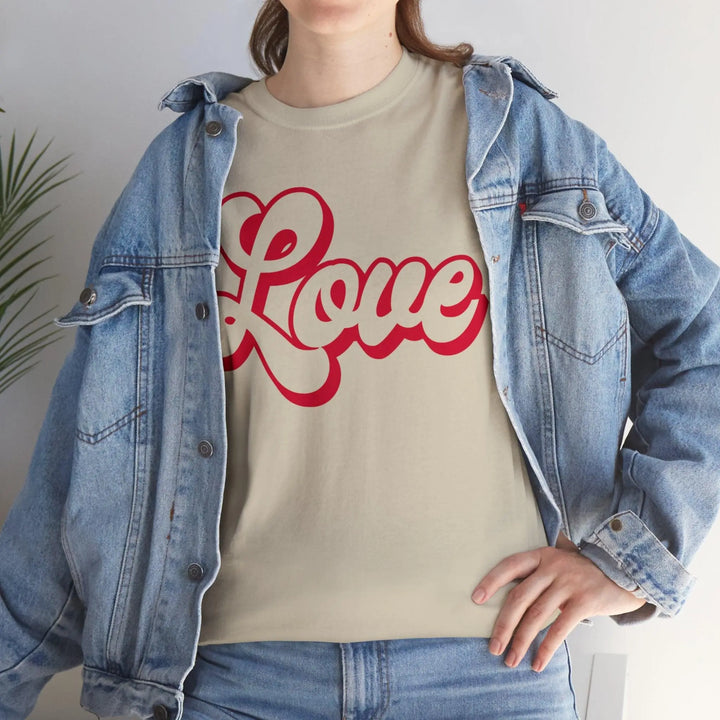 "Love" Cotton Tee - Briadanna