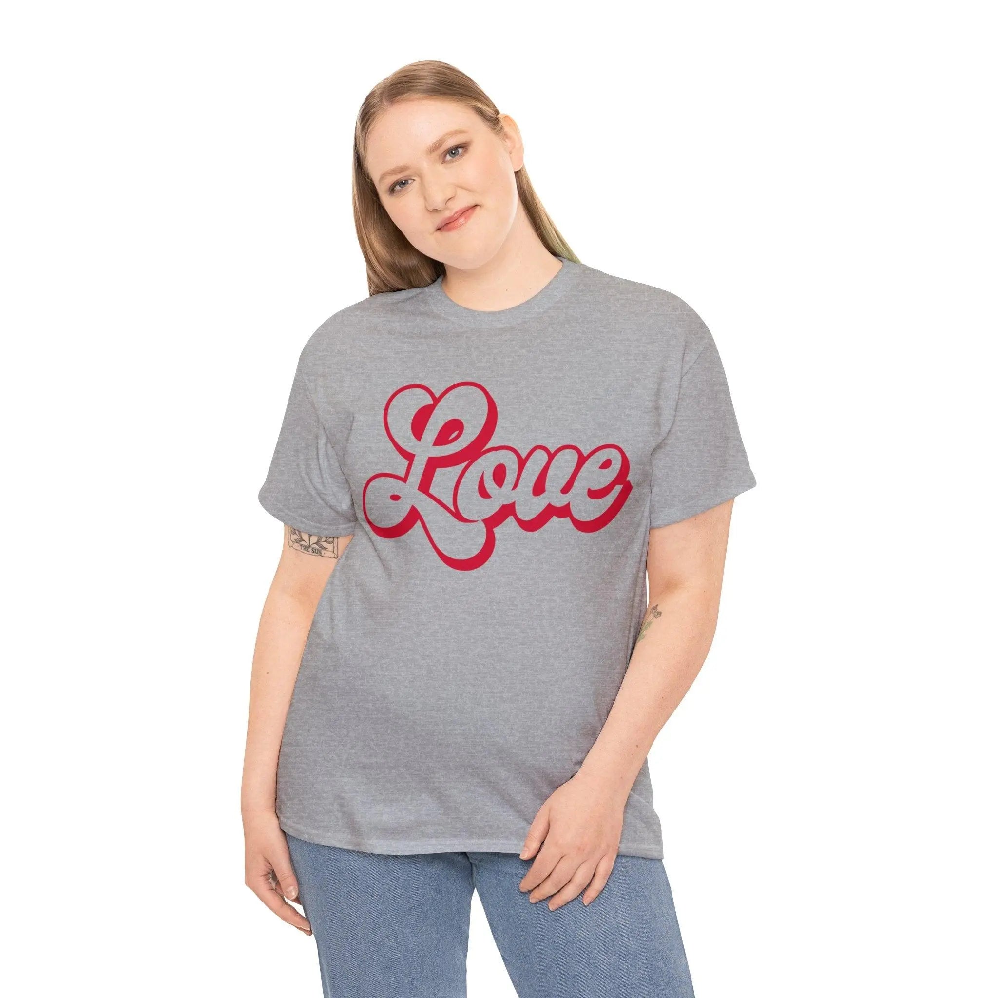 "Love" Cotton Tee - Briadanna