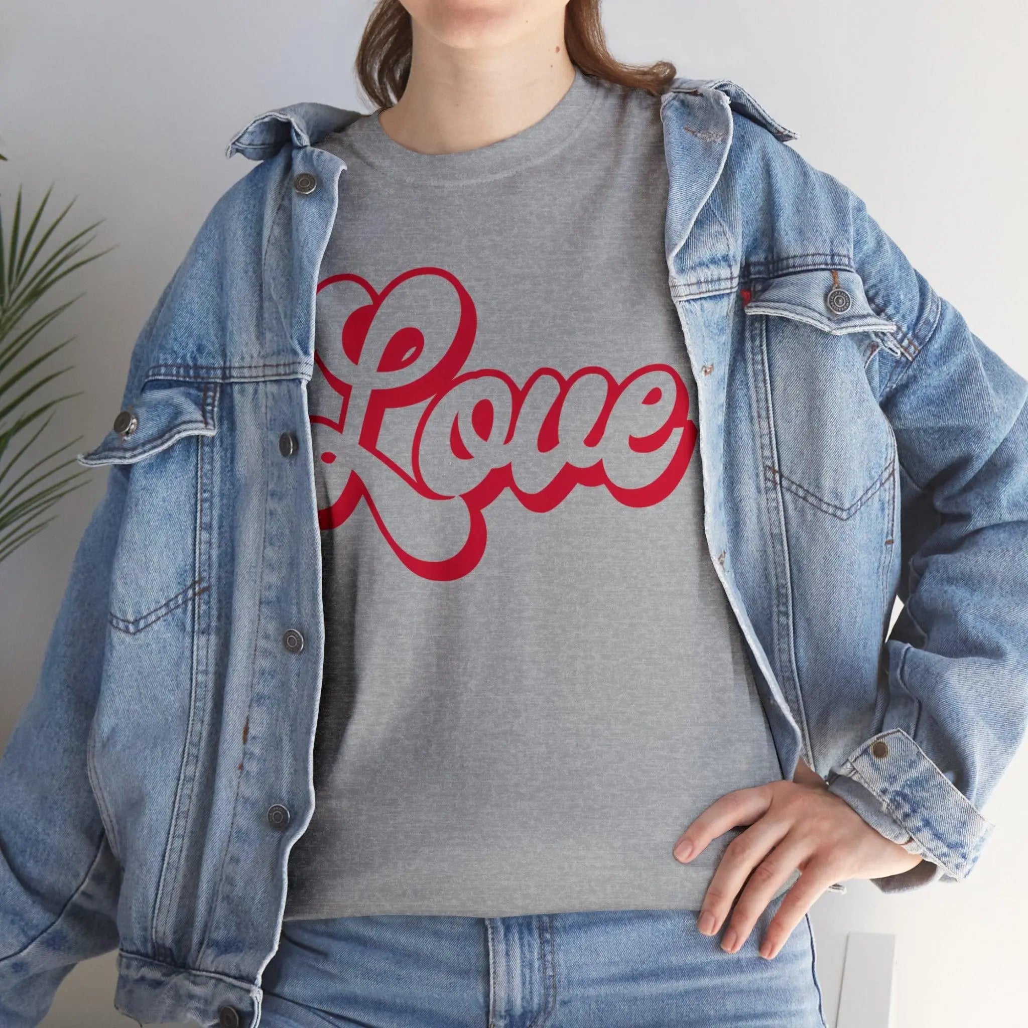 "Love" Cotton Tee - Briadanna