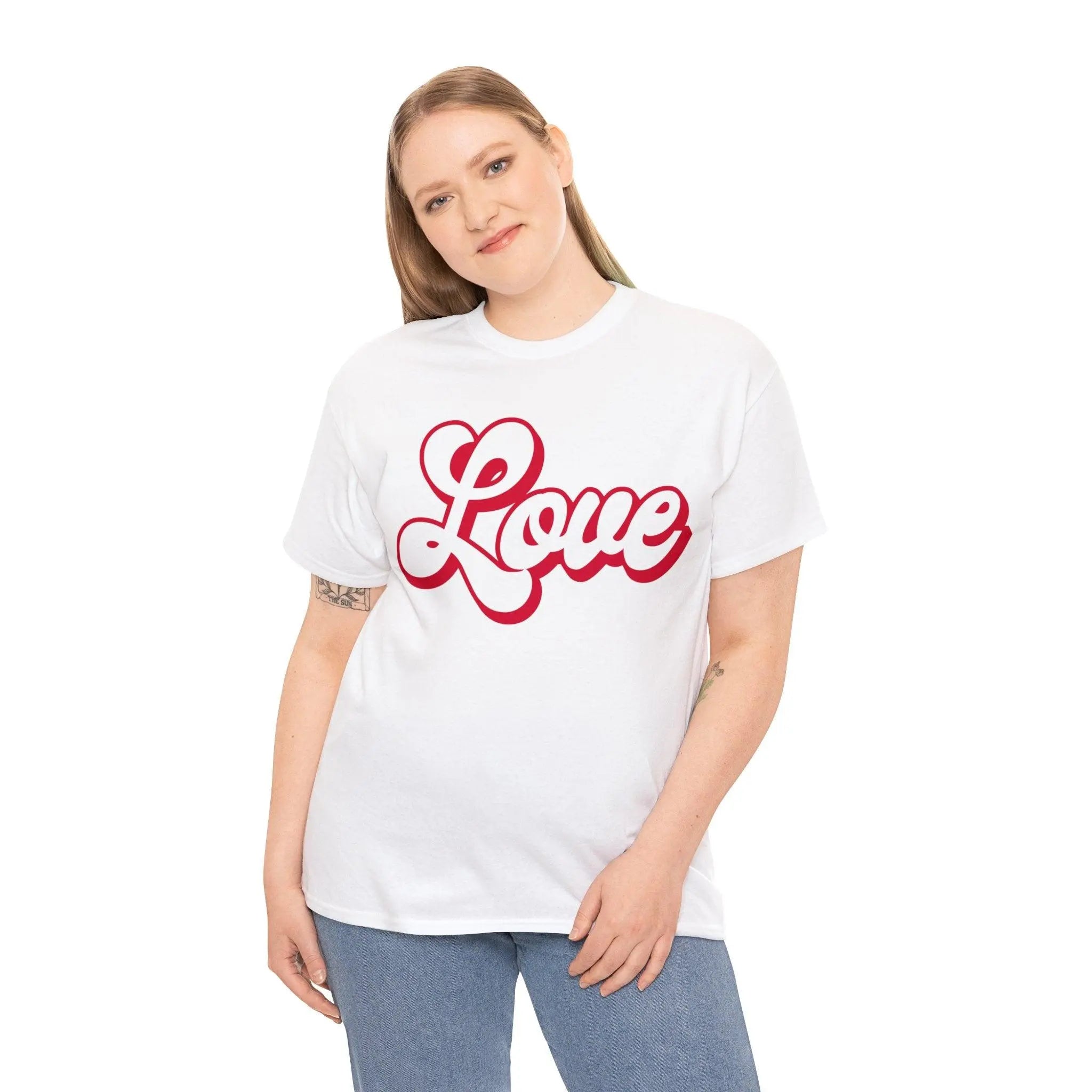 "Love" Cotton Tee - Briadanna