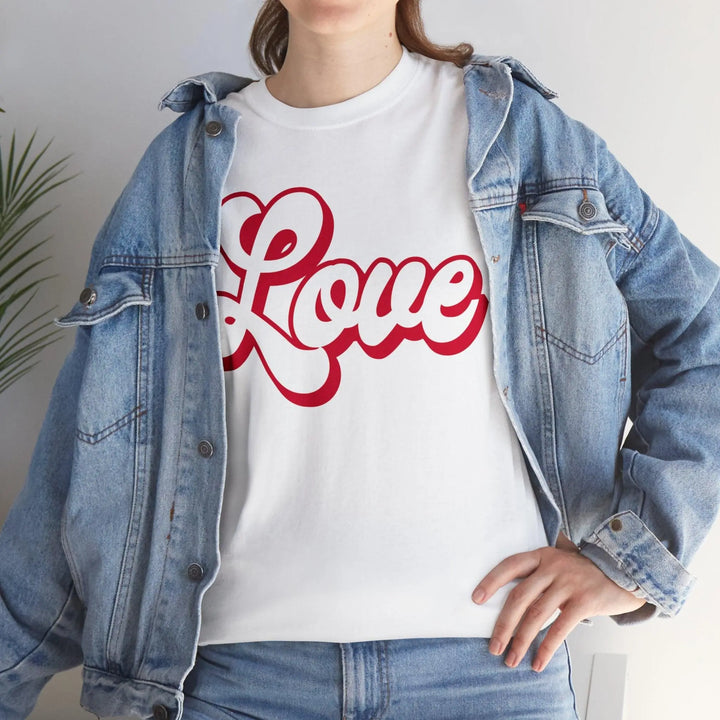 "Love" Cotton Tee - Briadanna