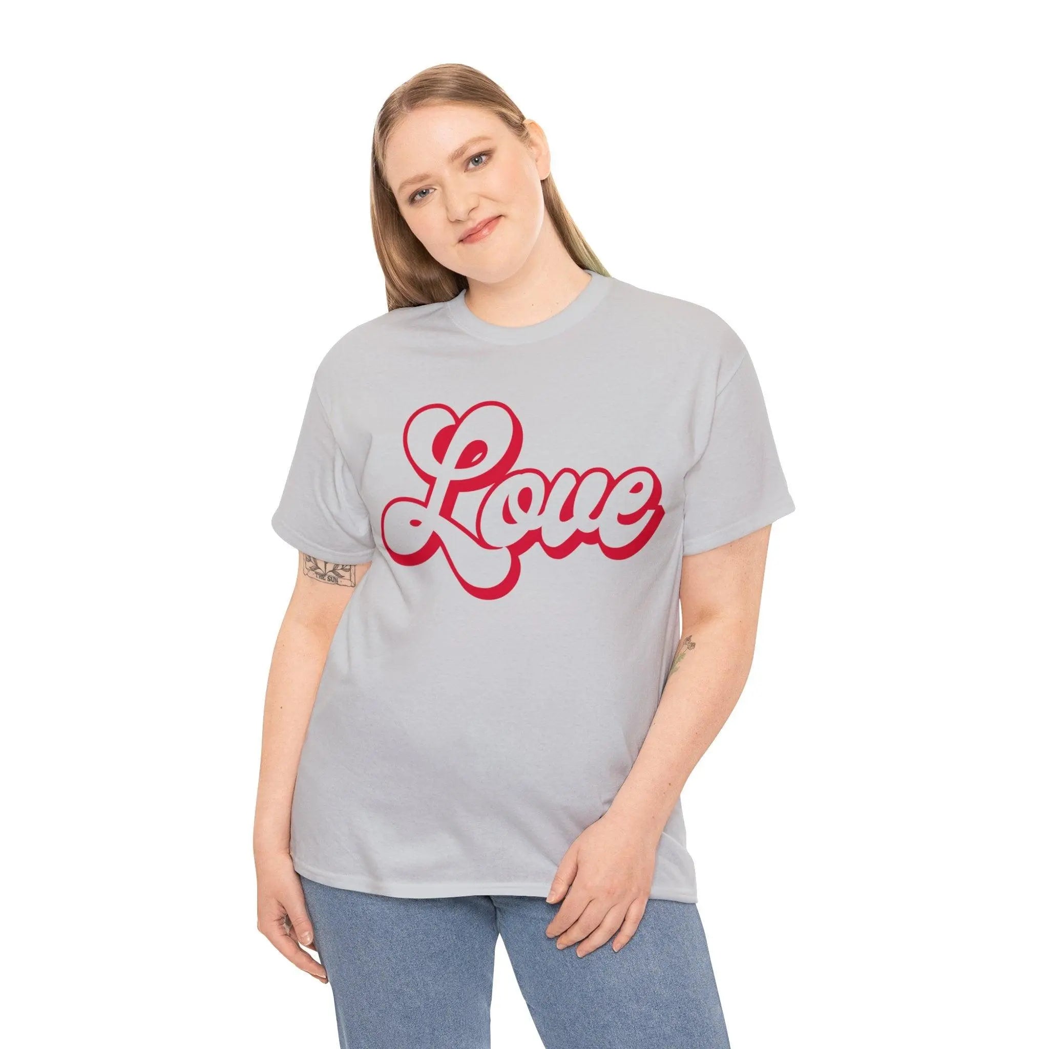 "Love" Cotton Tee - Briadanna