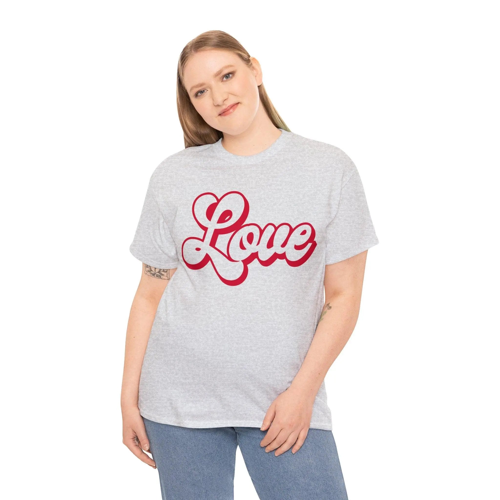 "Love" Cotton Tee - Briadanna