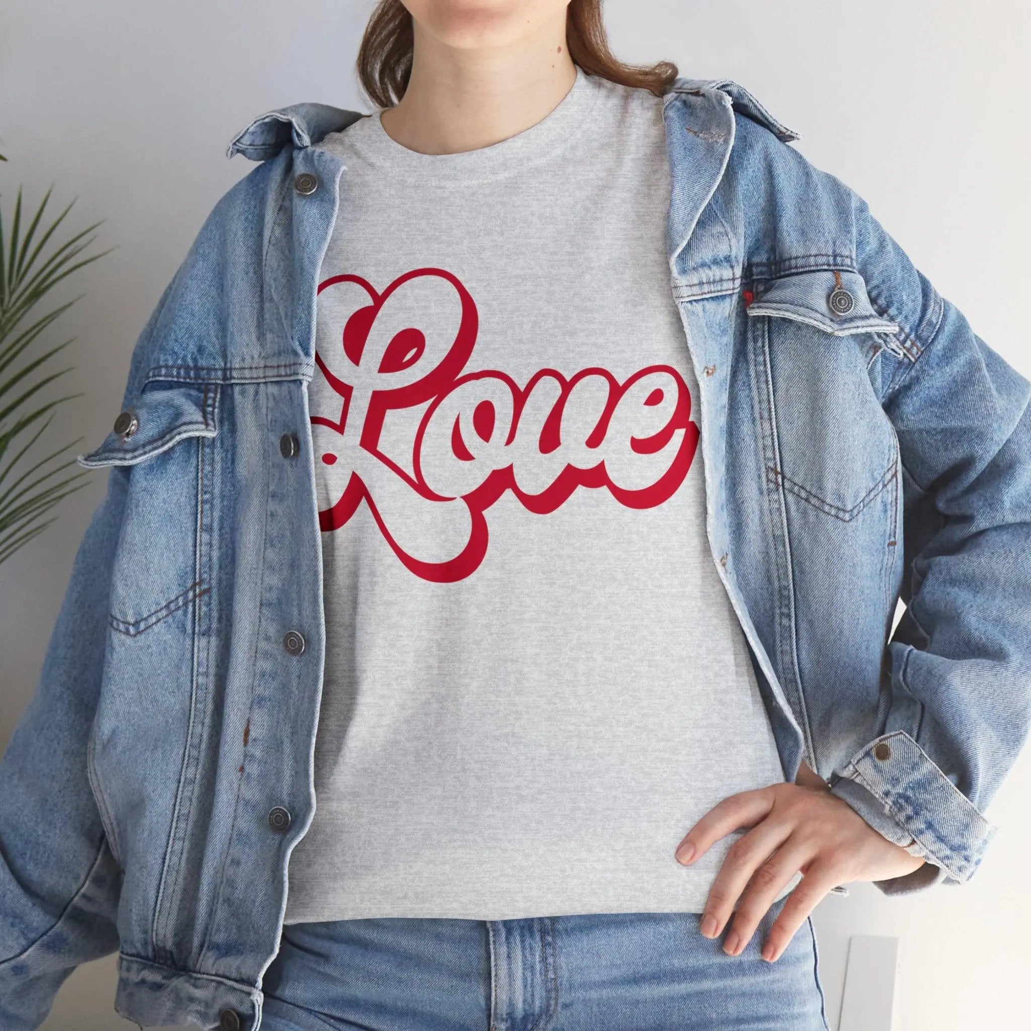 "Love" Cotton Tee - Briadanna