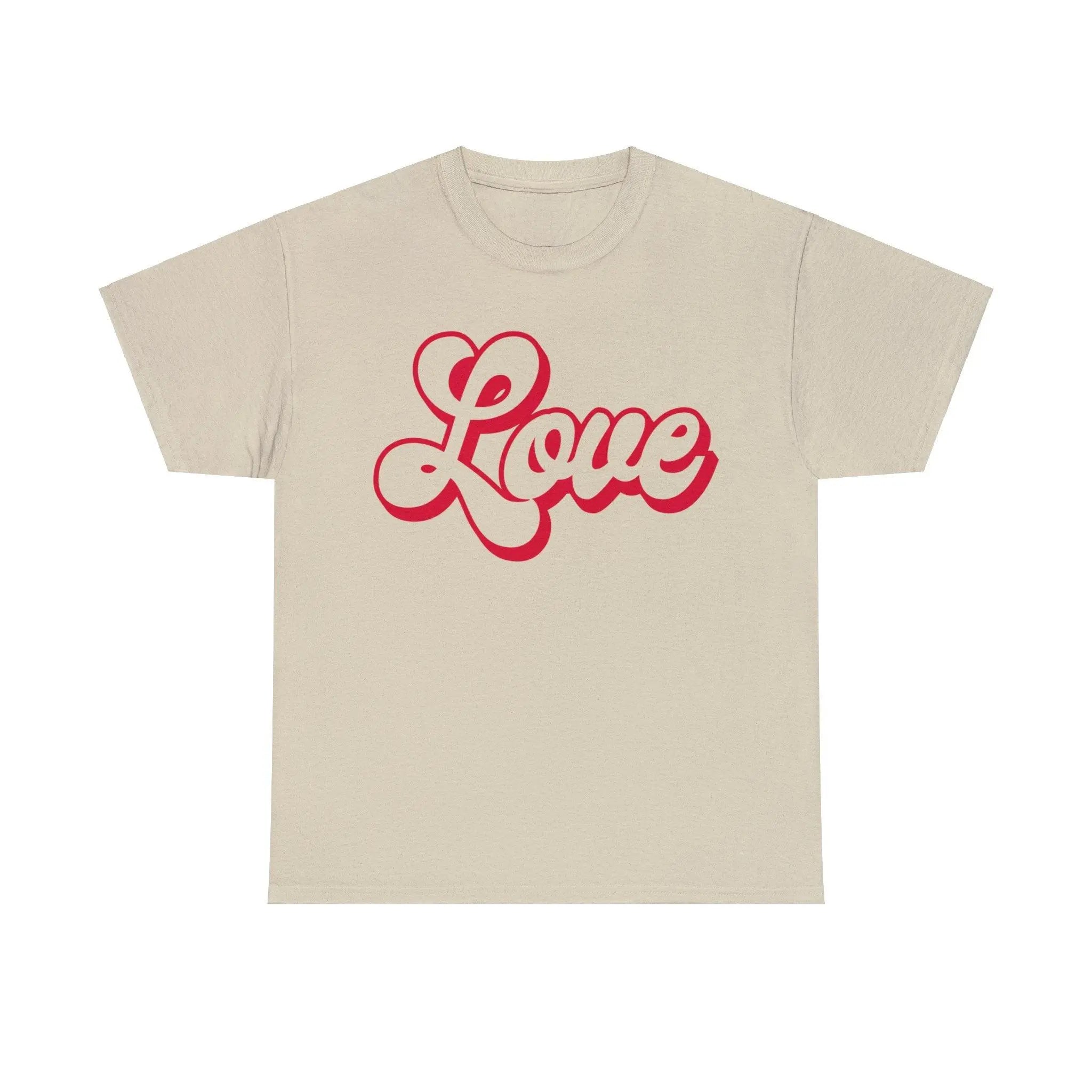 "Love" Cotton Tee - Briadanna