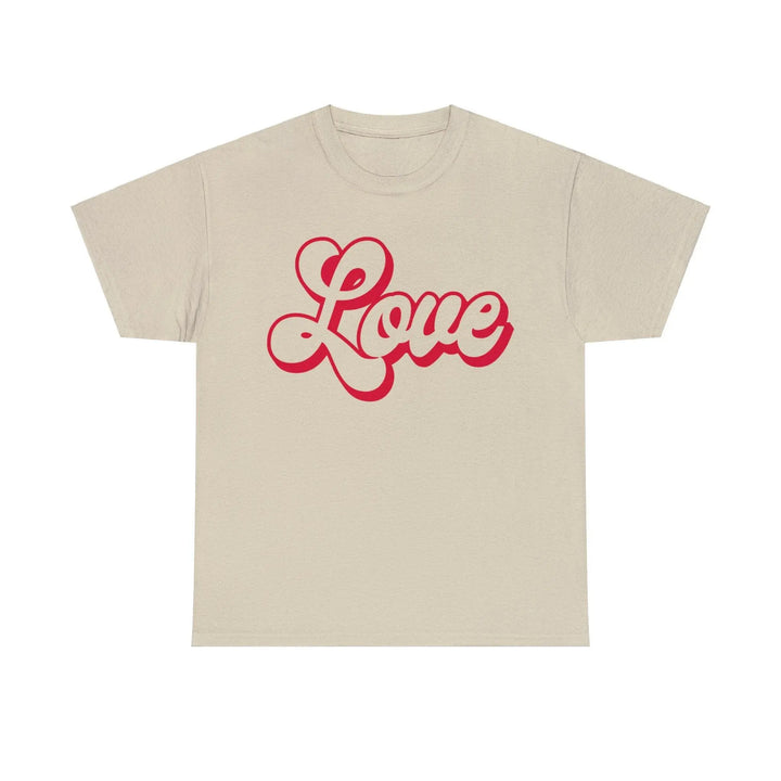 "Love" Cotton Tee - Briadanna