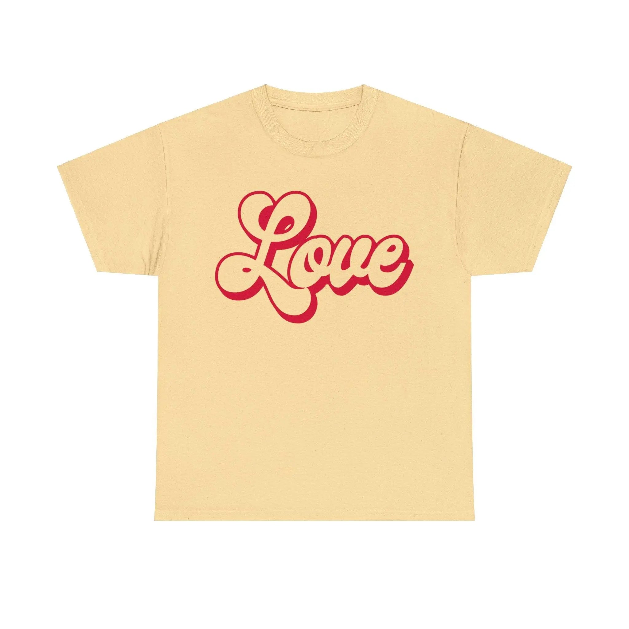 "Love" Cotton Tee - Briadanna