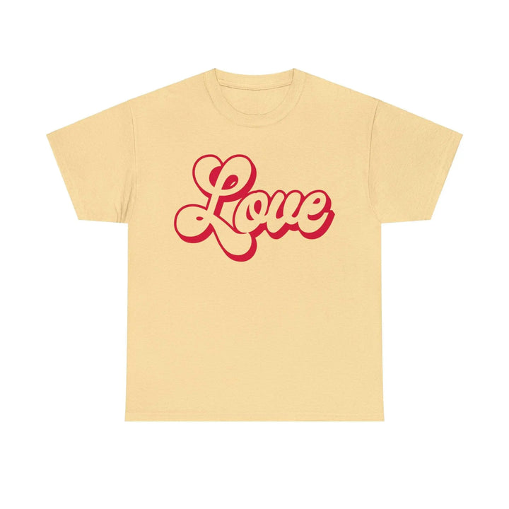 "Love" Cotton Tee - Briadanna