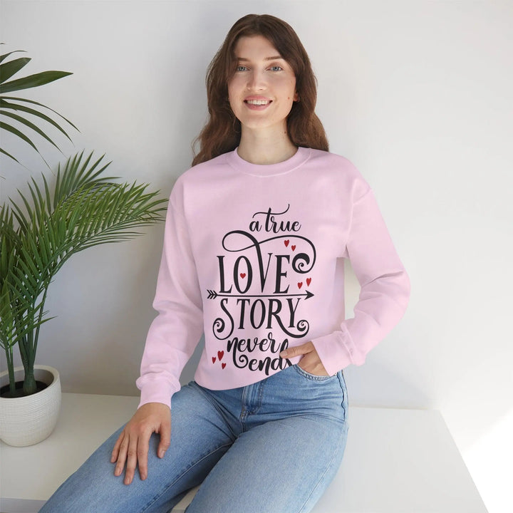 "Love Story Never Ends" Sweatshirt - Briadanna