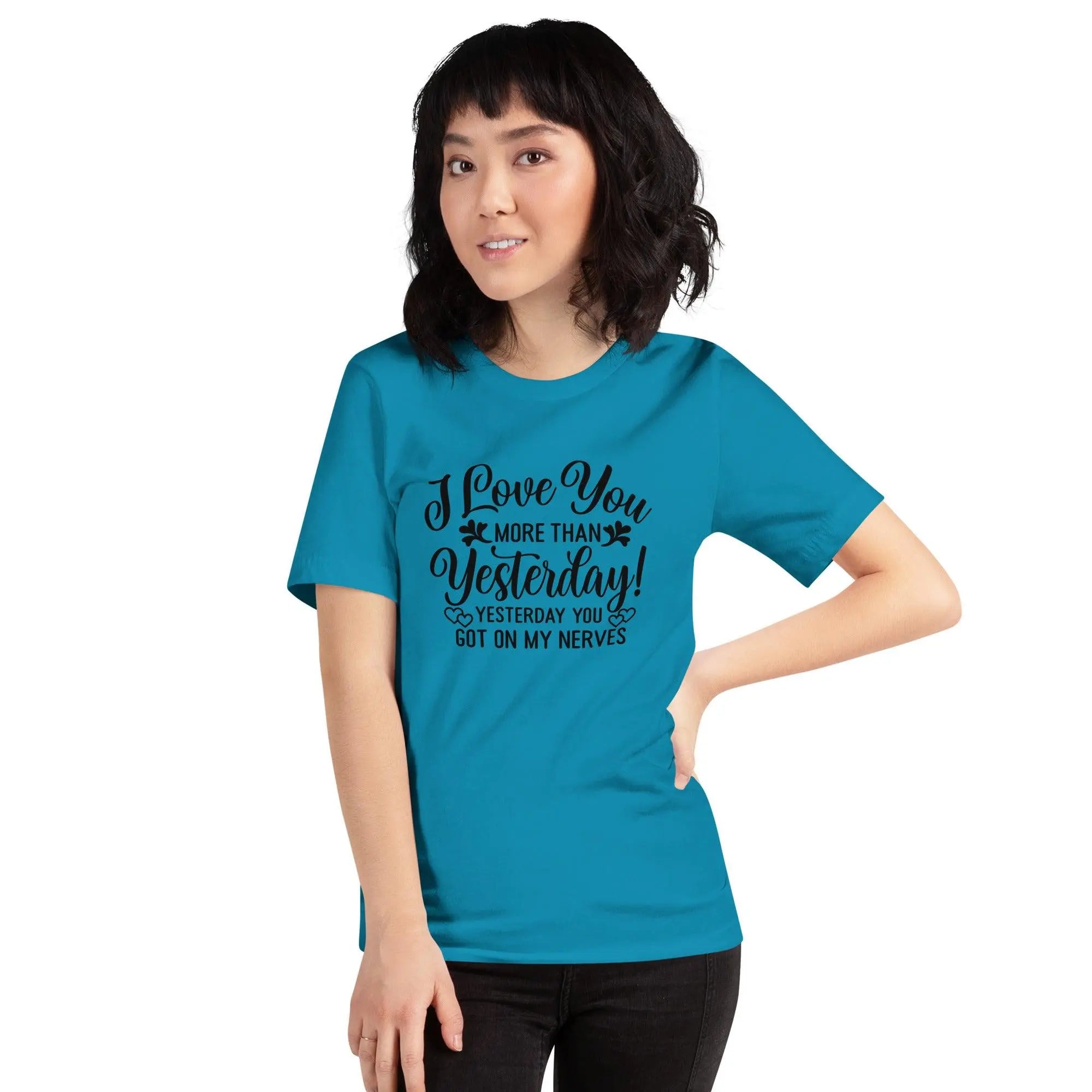 Love You More Than Yesterday Tee - Briadanna