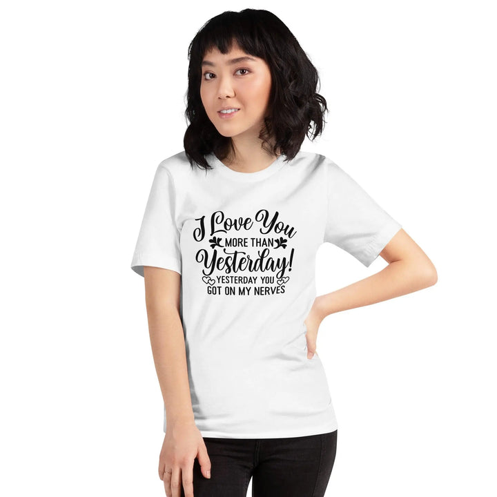 Love You More Than Yesterday Tee - Briadanna