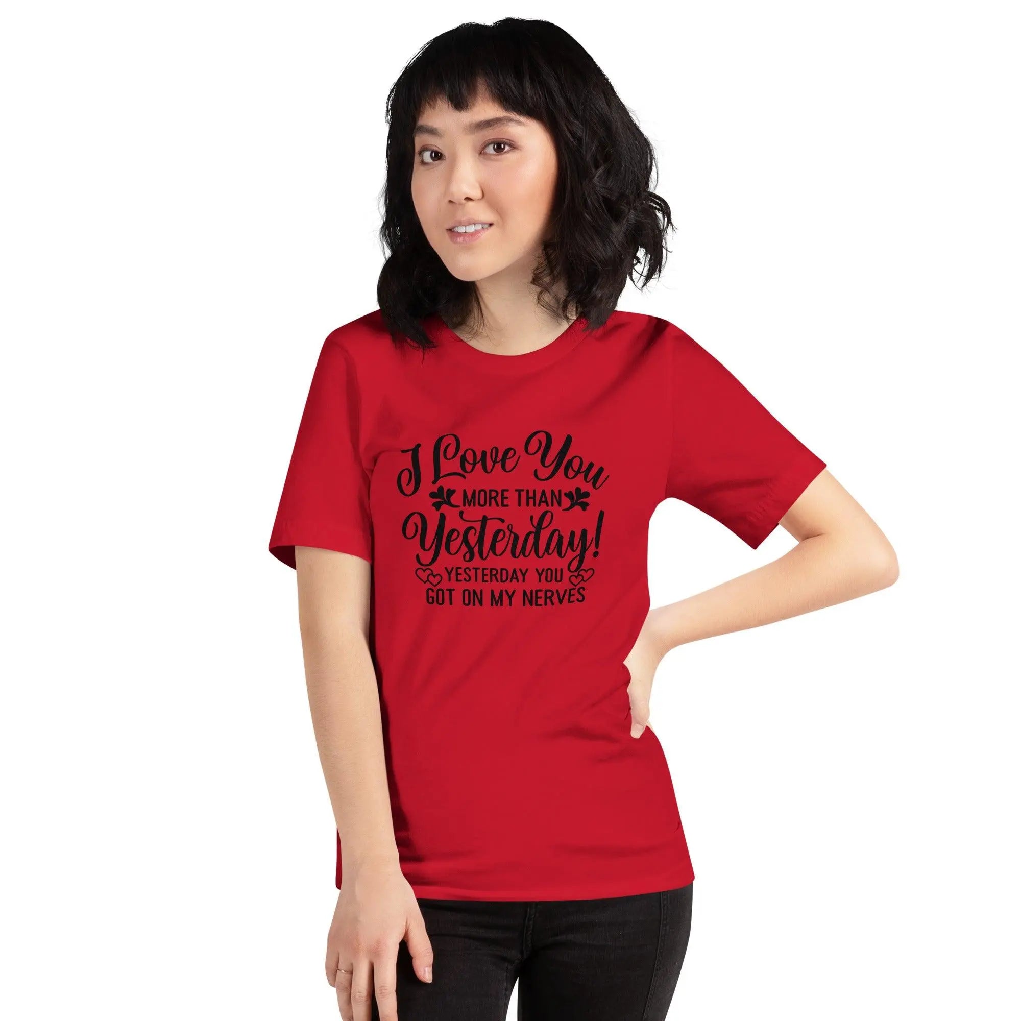 Love You More Than Yesterday Tee - Briadanna