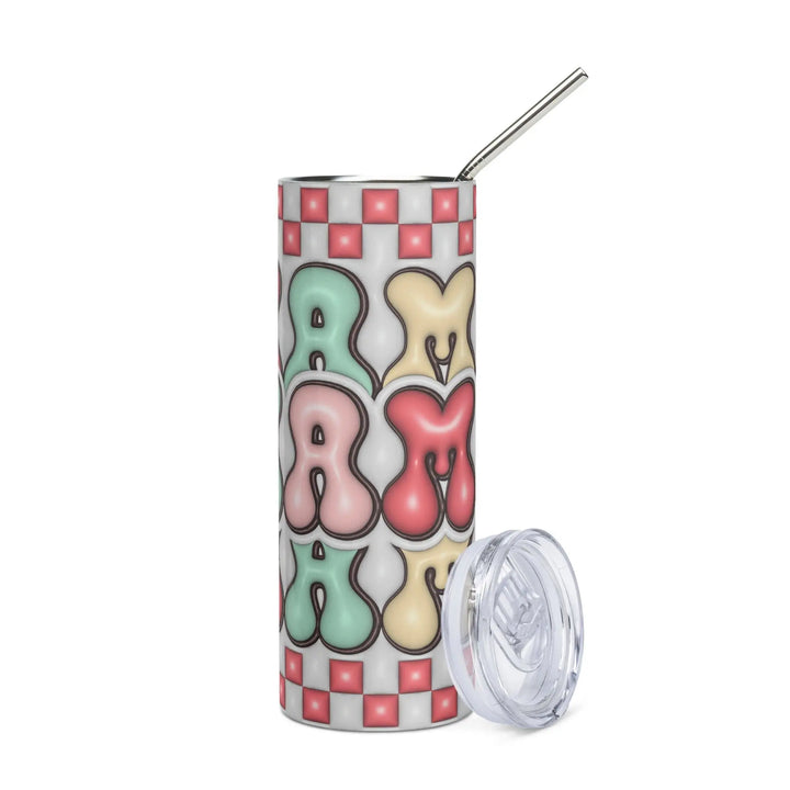 Mama 3D Inflated Valentine Tumbler - Briadanna