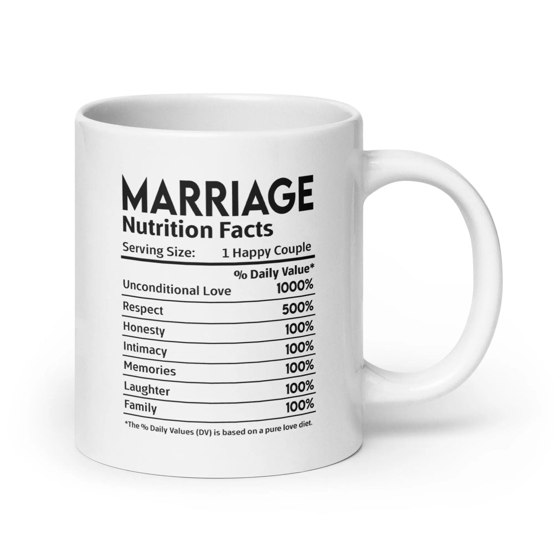 Marriage's White Glossy Mug - Briadanna