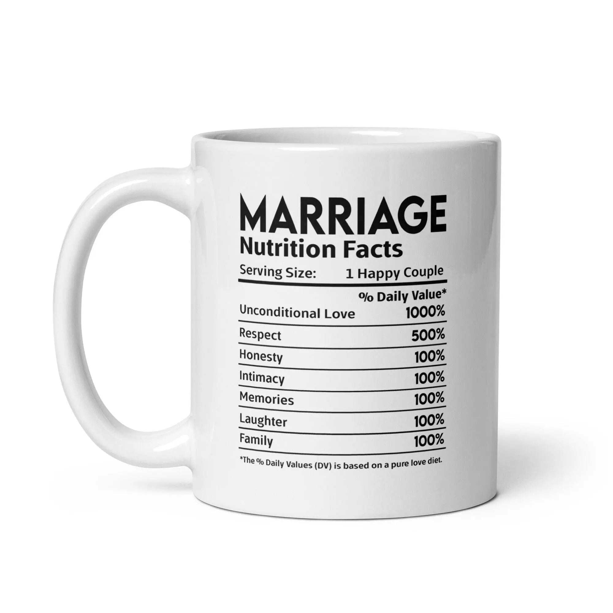 Marriage's White Glossy Mug - Briadanna