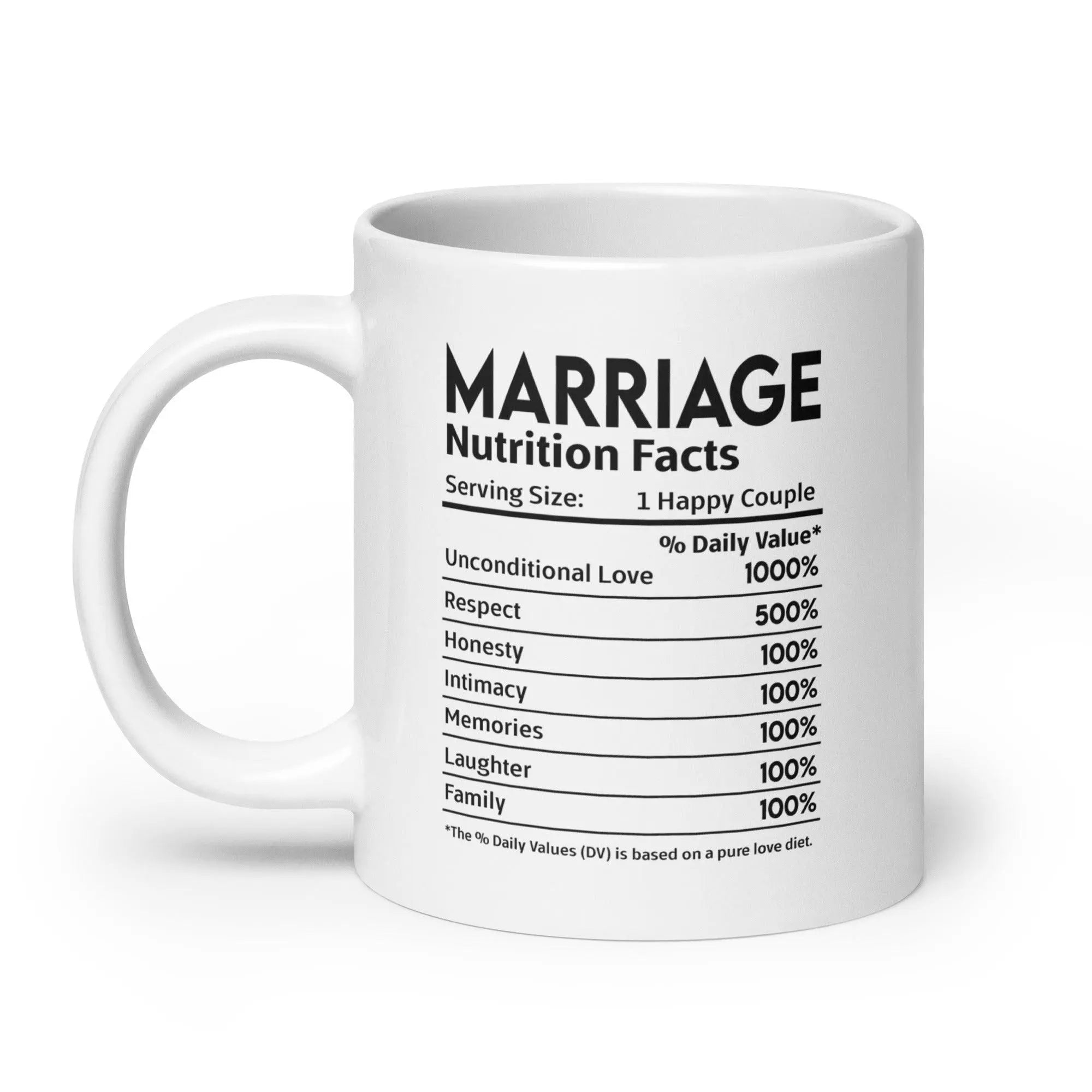 Marriage's White Glossy Mug - Briadanna