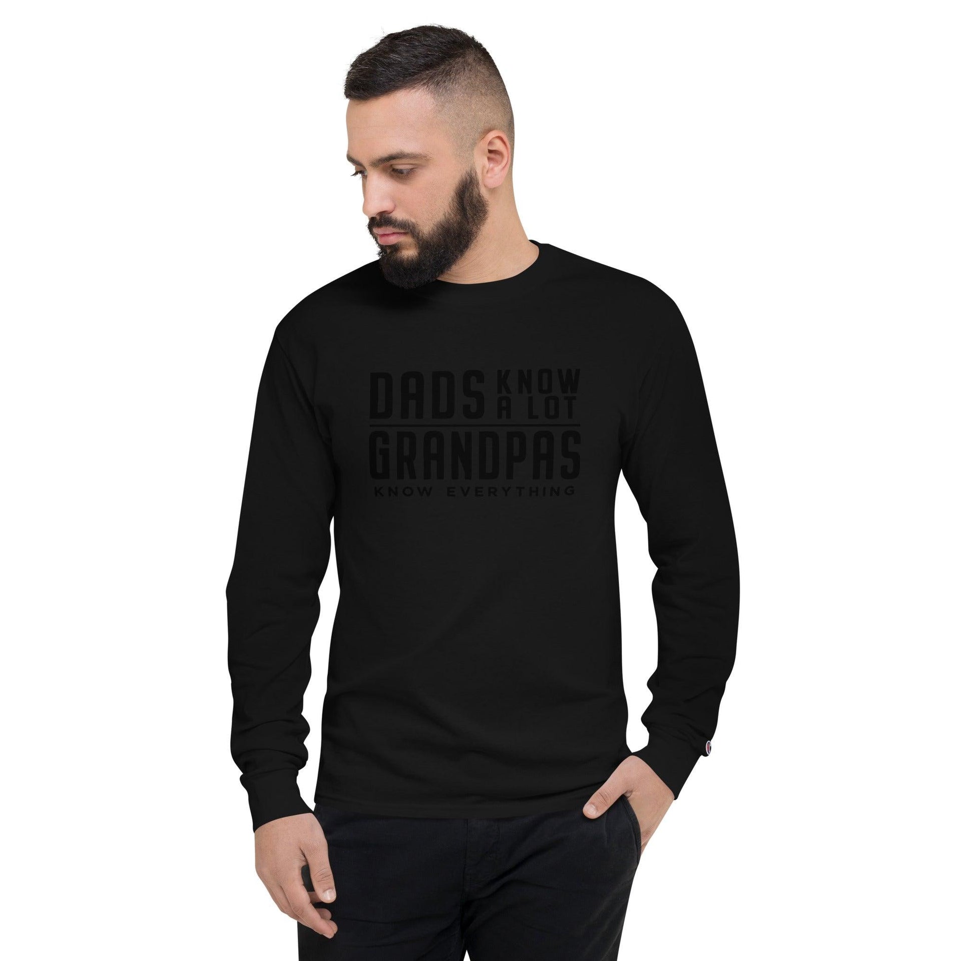 Men's Champion Long Sleeve Shirt - Briadanna