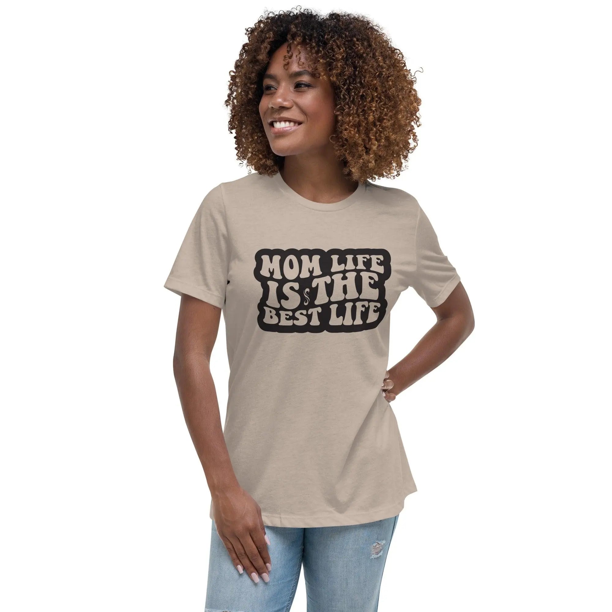 Mom's Life Relaxed T-Shirt - Briadanna