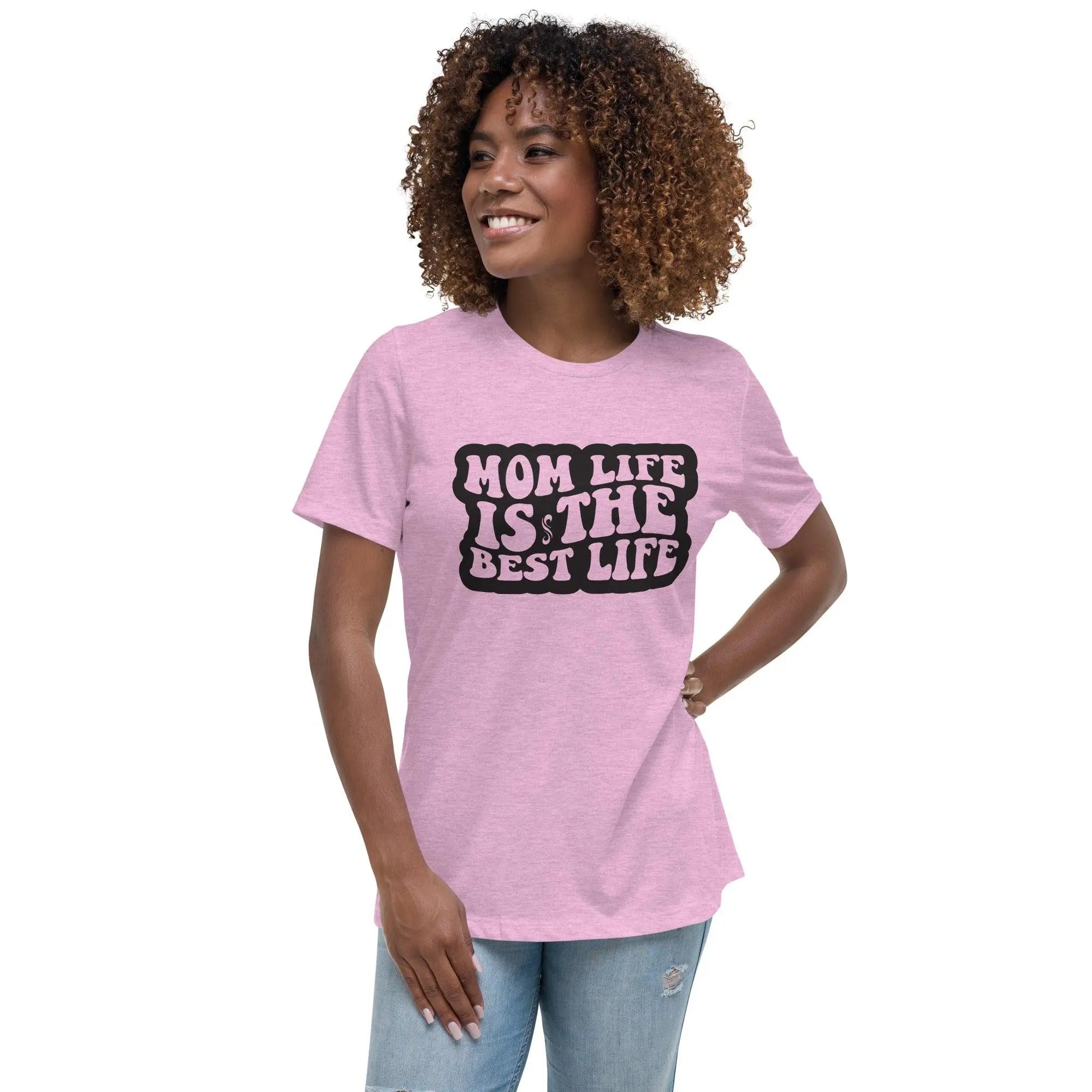 Mom's Life Relaxed T-Shirt - Briadanna