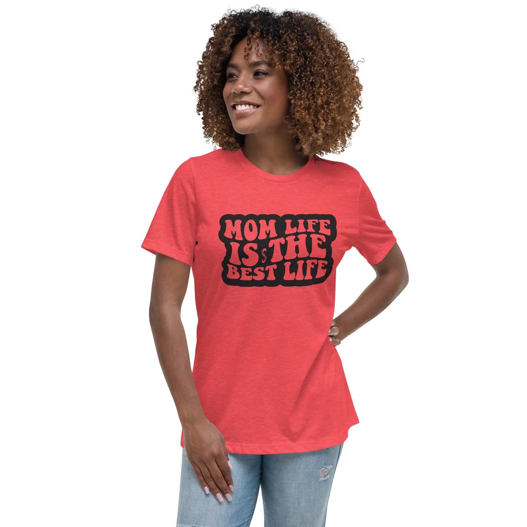 Mom's Life Relaxed T-Shirt - Briadanna