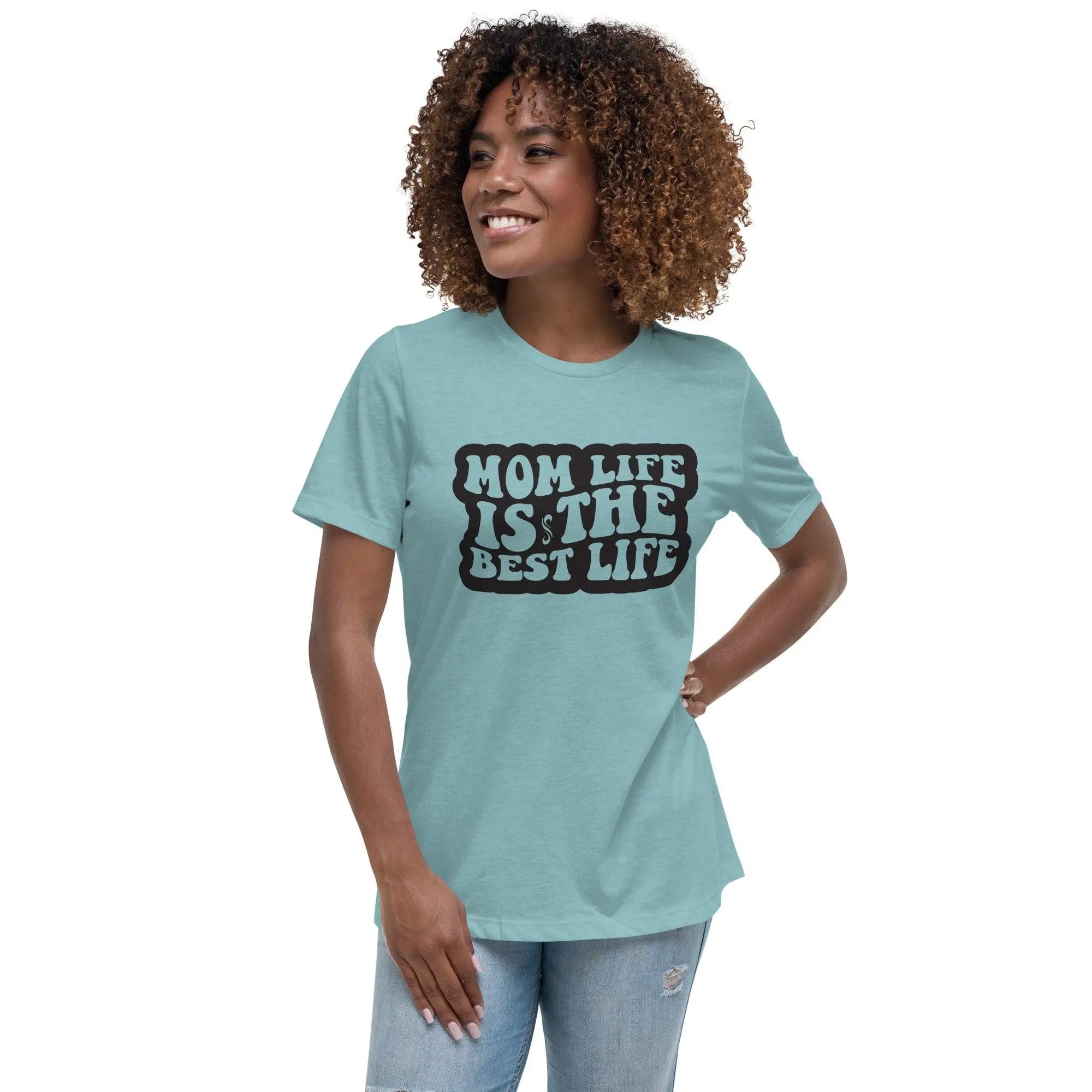 Mom's Life Relaxed T-Shirt - Briadanna