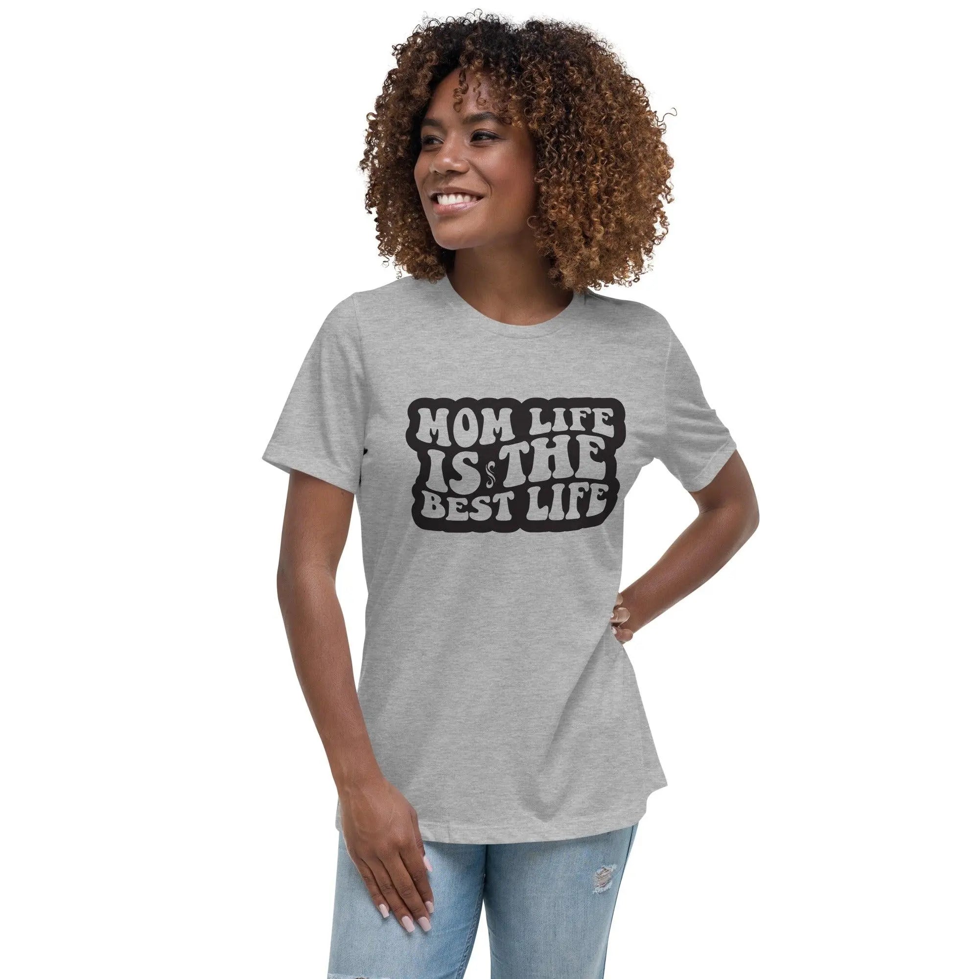 Mom's Life Relaxed T-Shirt - Briadanna