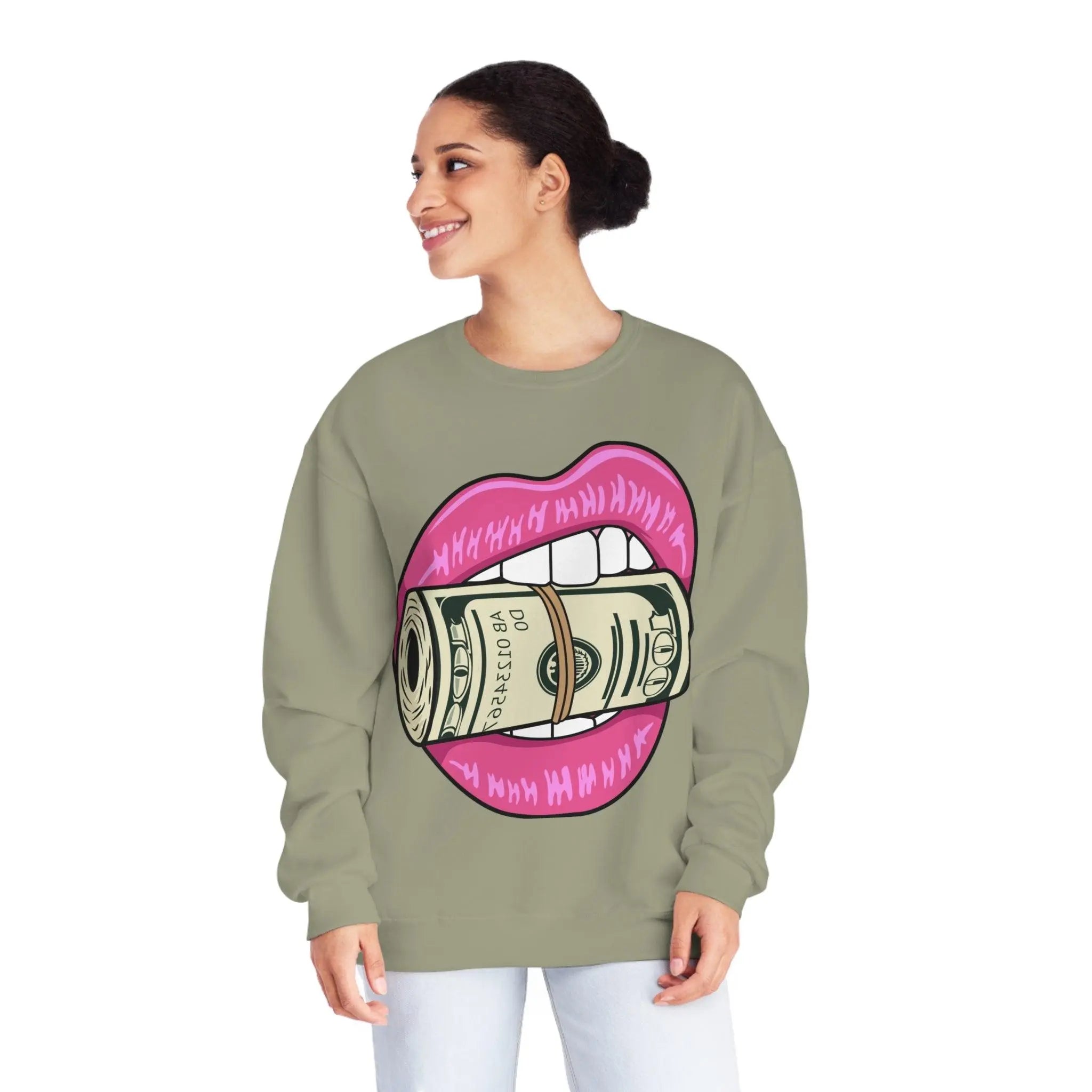 Money Crewneck Sweatshirt - Briadanna