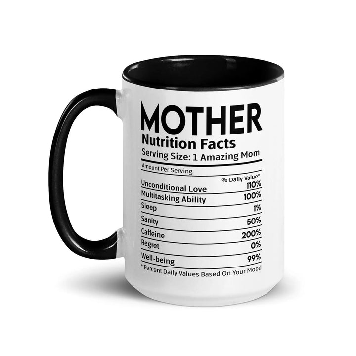 Mother's Nutrition Facts Mug - Briadanna