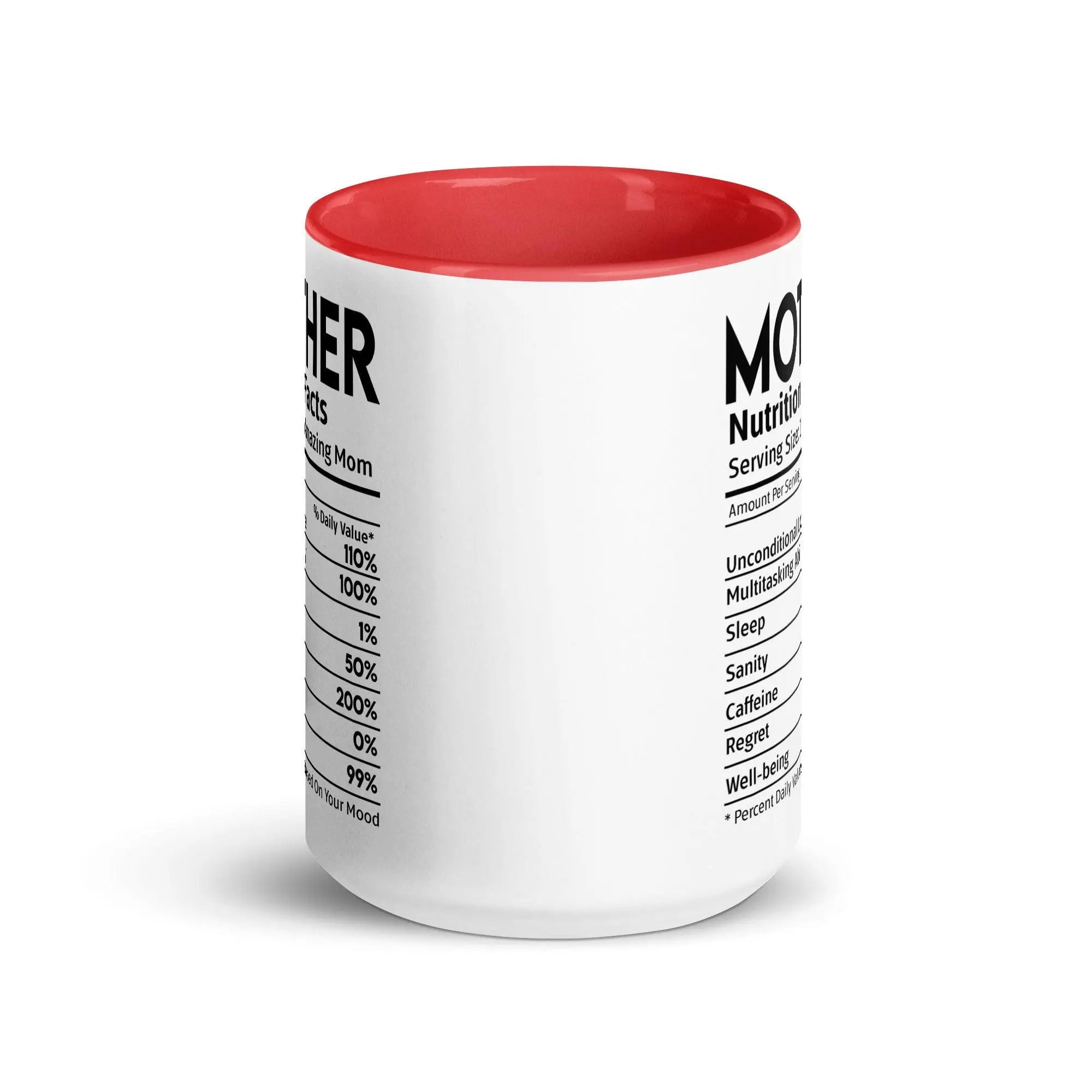 Mother's Nutrition Facts Mug - Briadanna