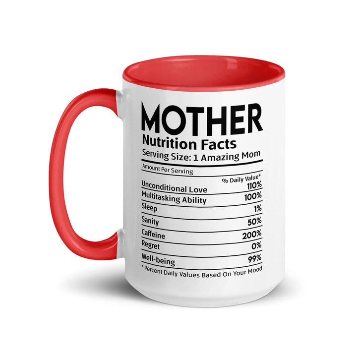 Mother's Nutrition Facts Mug - Briadanna