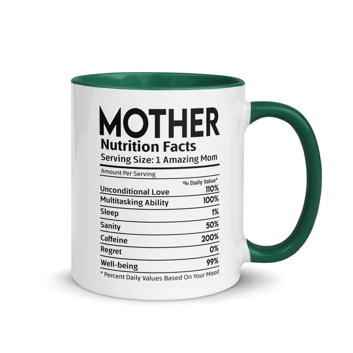 Mother's Nutrition Facts Mug - Briadanna