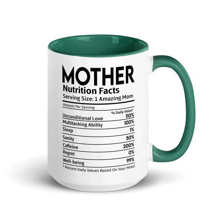 Mother's Nutrition Facts Mug - Briadanna