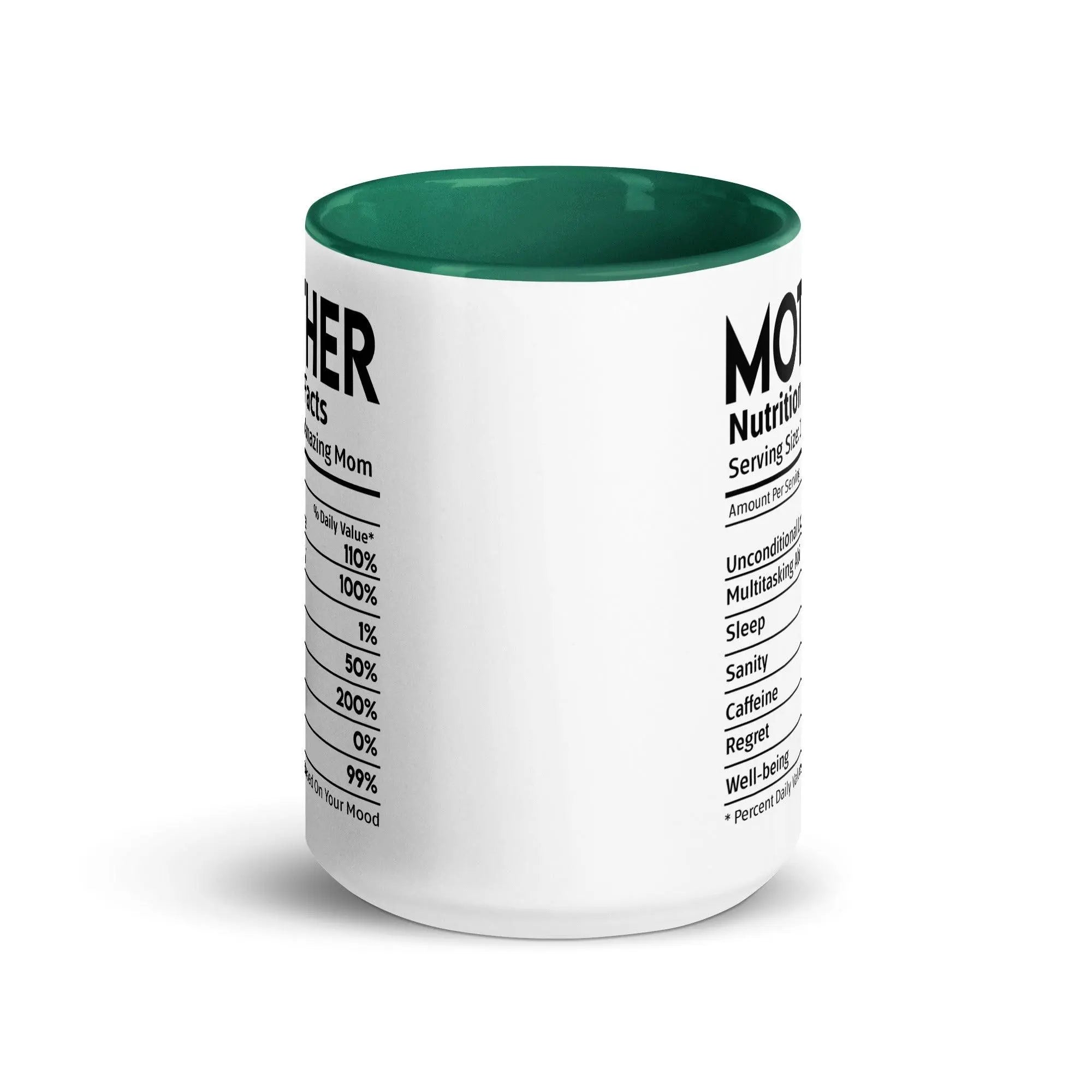 Mother's Nutrition Facts Mug - Briadanna