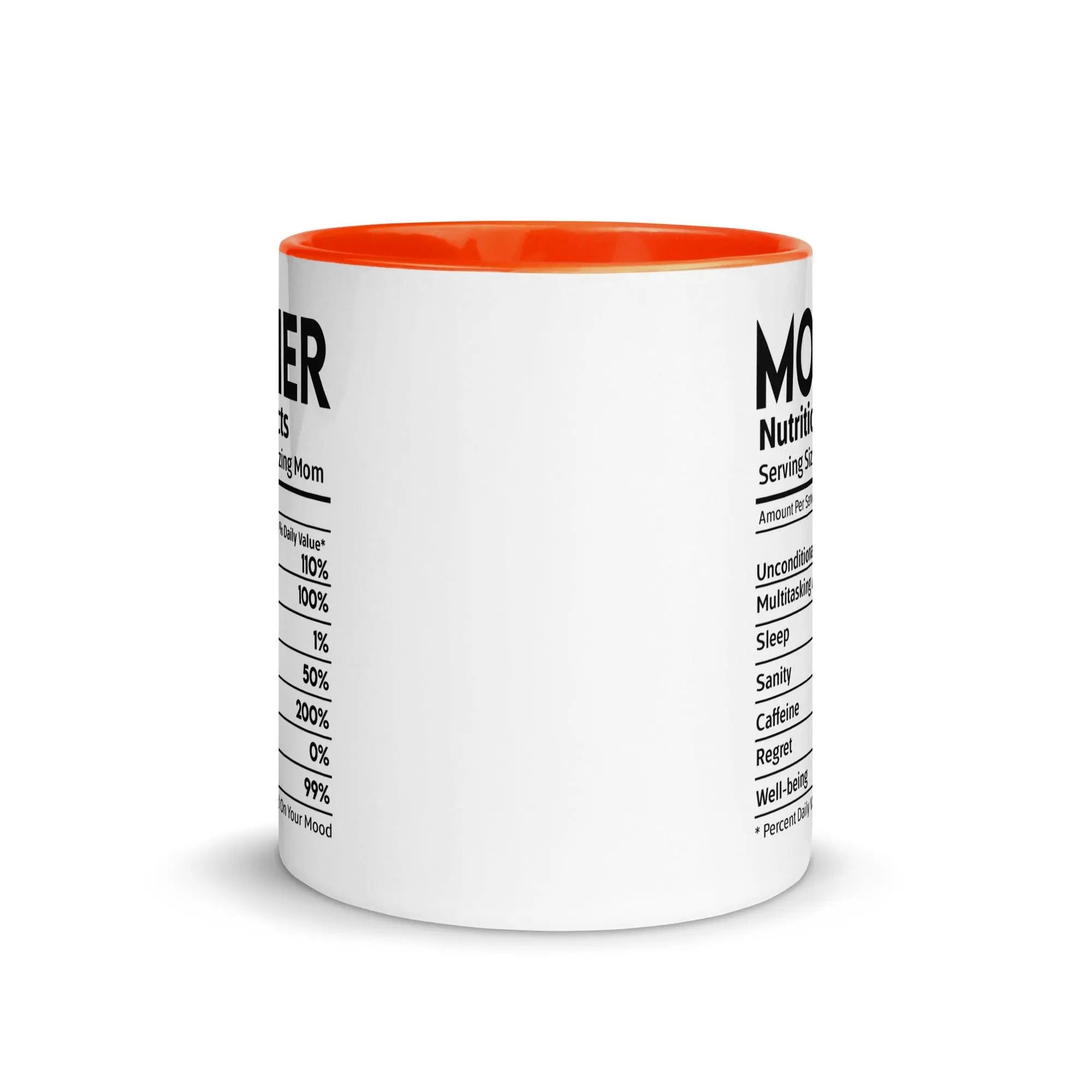 Mother's Nutrition Facts Mug - Briadanna