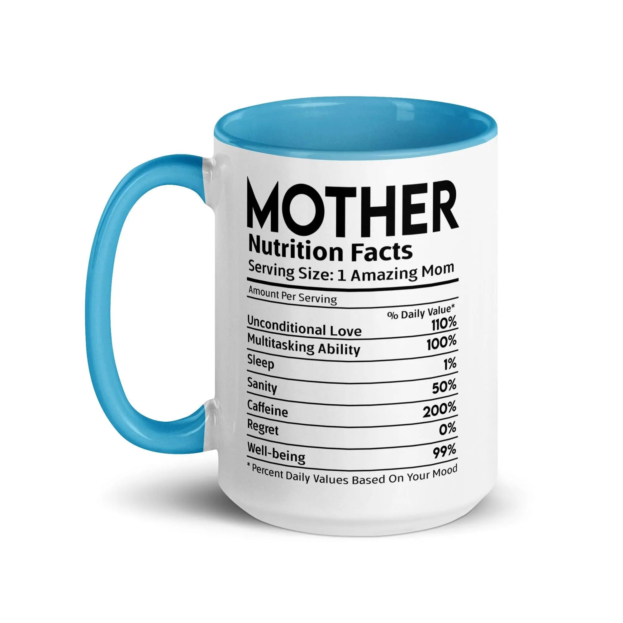 Mother's Nutrition Facts Mug - Briadanna