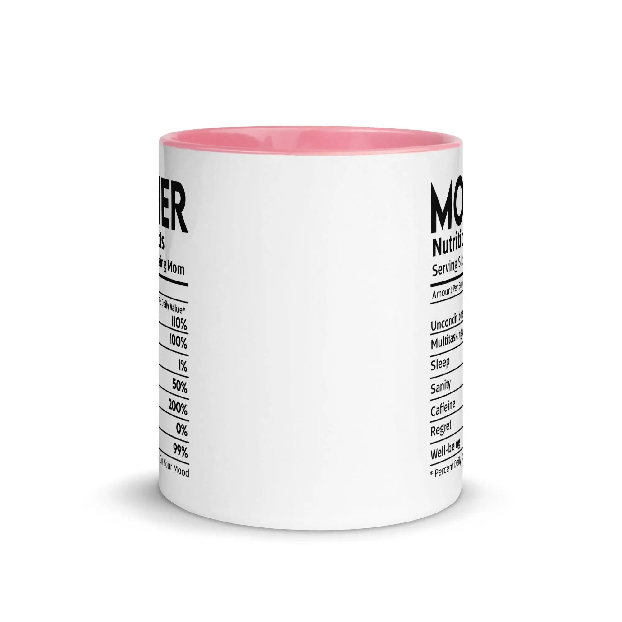 Mother's Nutrition Facts Mug - Briadanna