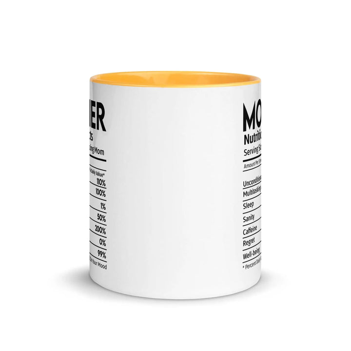 Mother's Nutrition Facts Mug - Briadanna