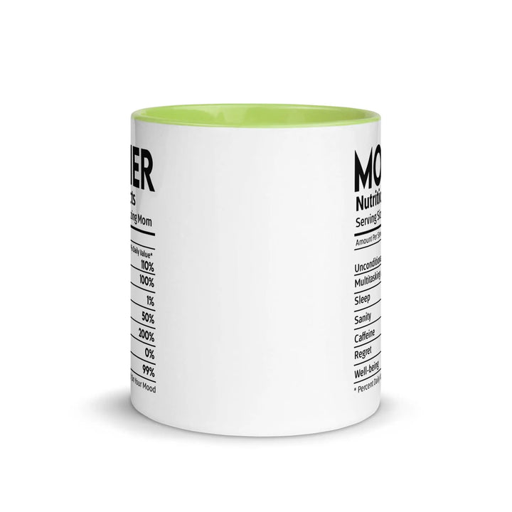 Mother's Nutrition Facts Mug - Briadanna