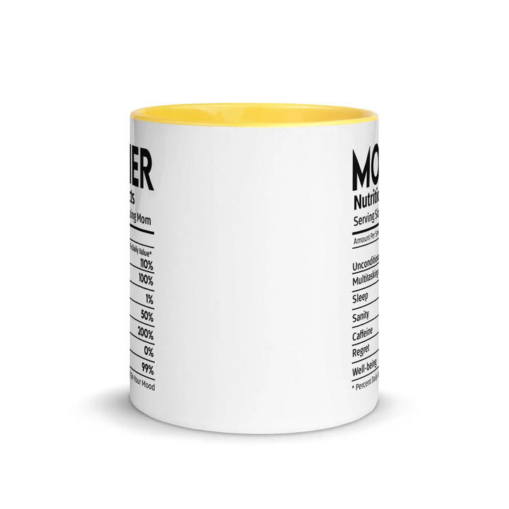 Mother's Nutrition Facts Mug - Briadanna