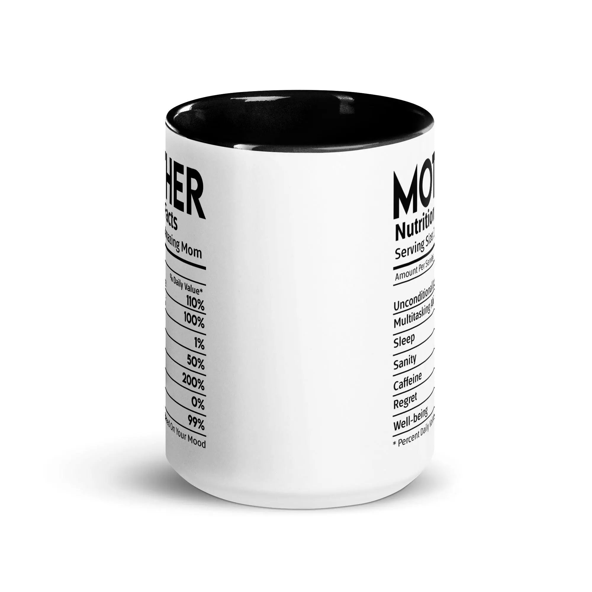 Mother's Nutrition Facts Mug - Briadanna