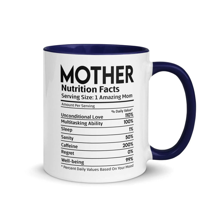 Mother's Nutrition Facts Mug - Briadanna