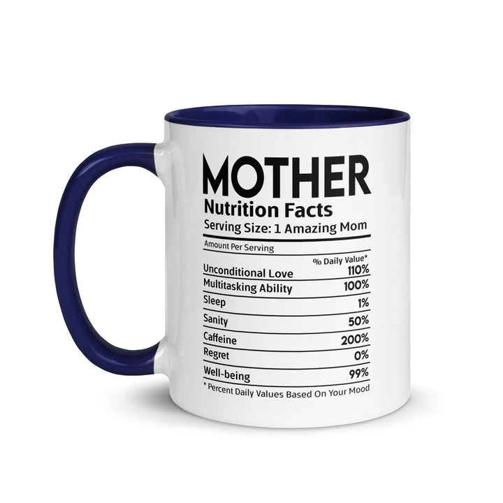 Mother's Nutrition Facts Mug - Briadanna