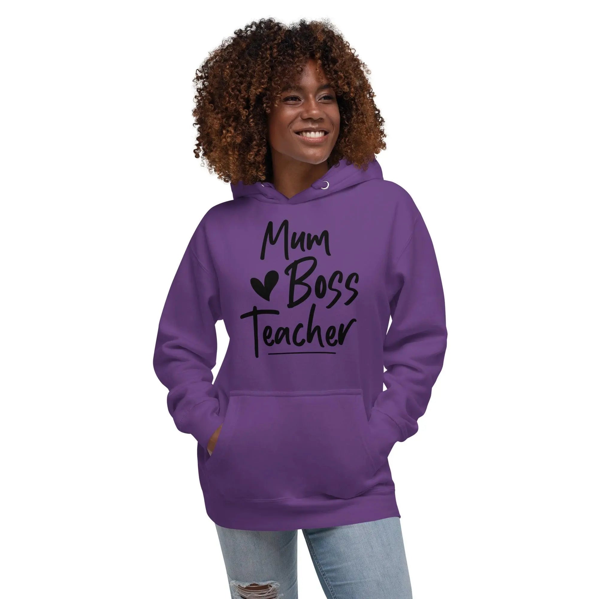 Mum, Boss & Teacher Hoodie - Briadanna