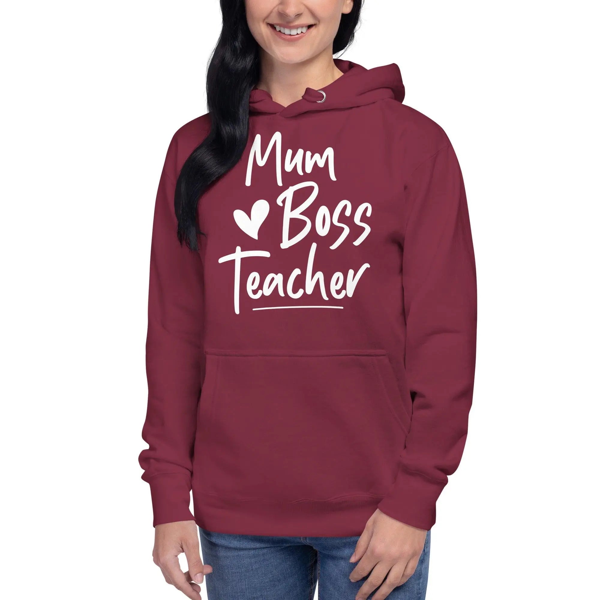 Mum, Boss & Teacher Hoodie - Briadanna