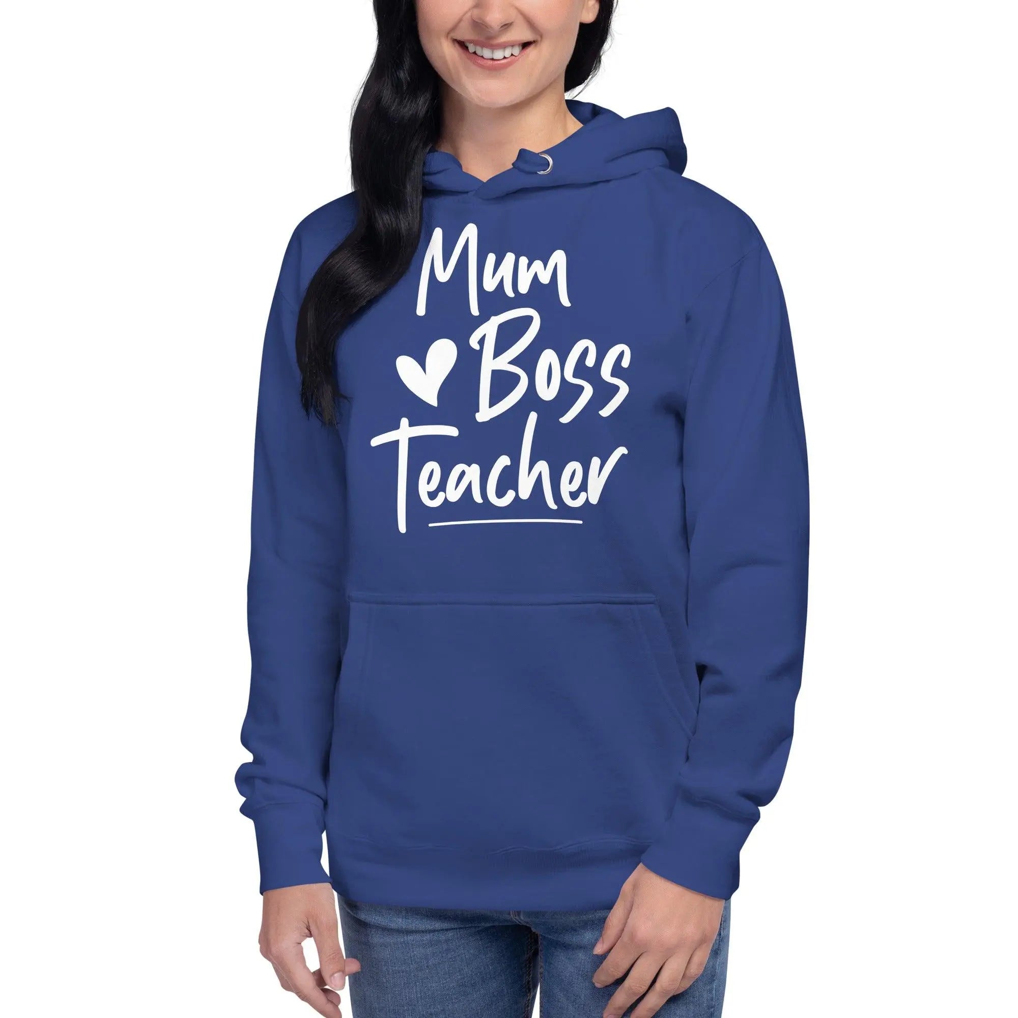 Mum, Boss & Teacher Hoodie - Briadanna