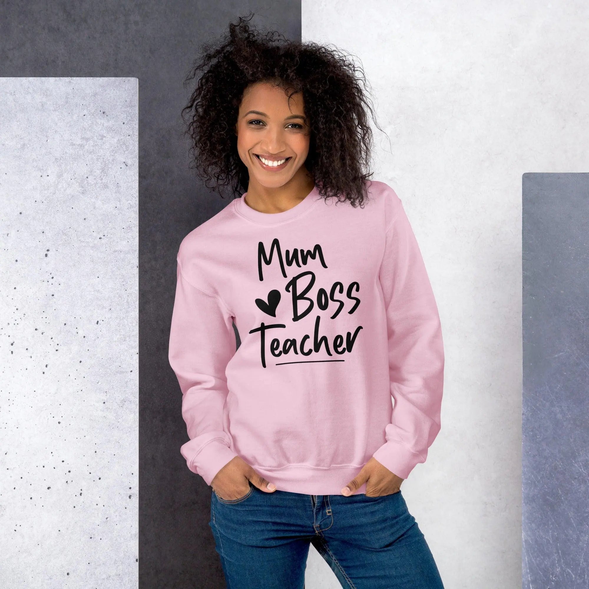 Mum, Boss & Teacher Sweatshirt - Briadanna