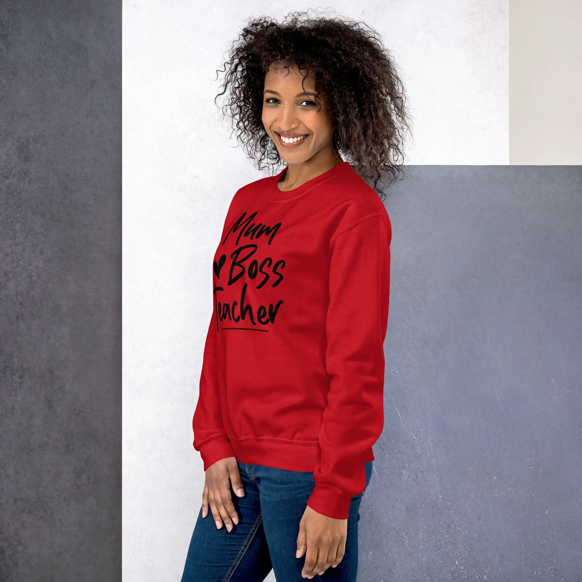 Mum, Boss & Teacher Sweatshirt - Briadanna