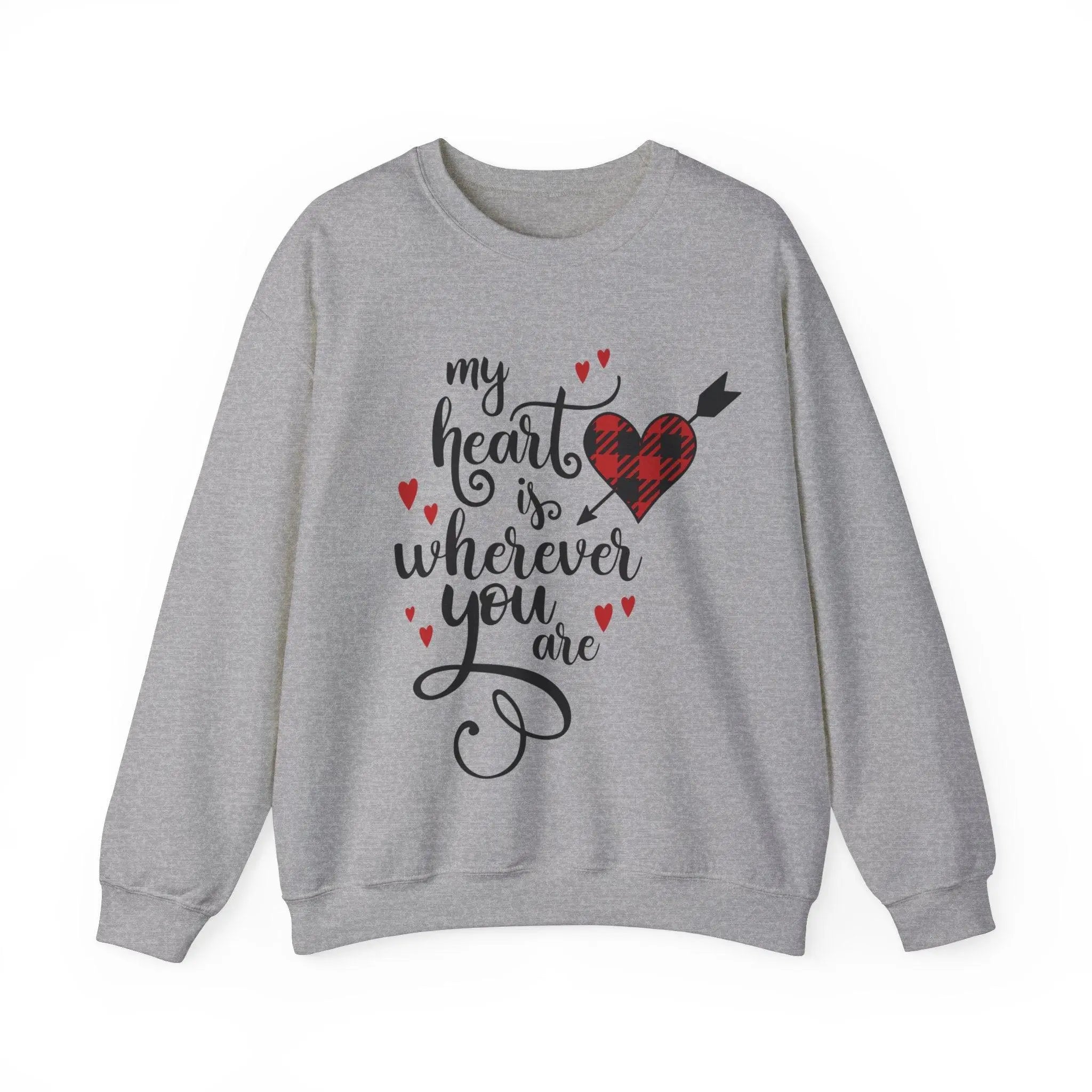 "My Heart is Wherever" Sweatshirt - Briadanna