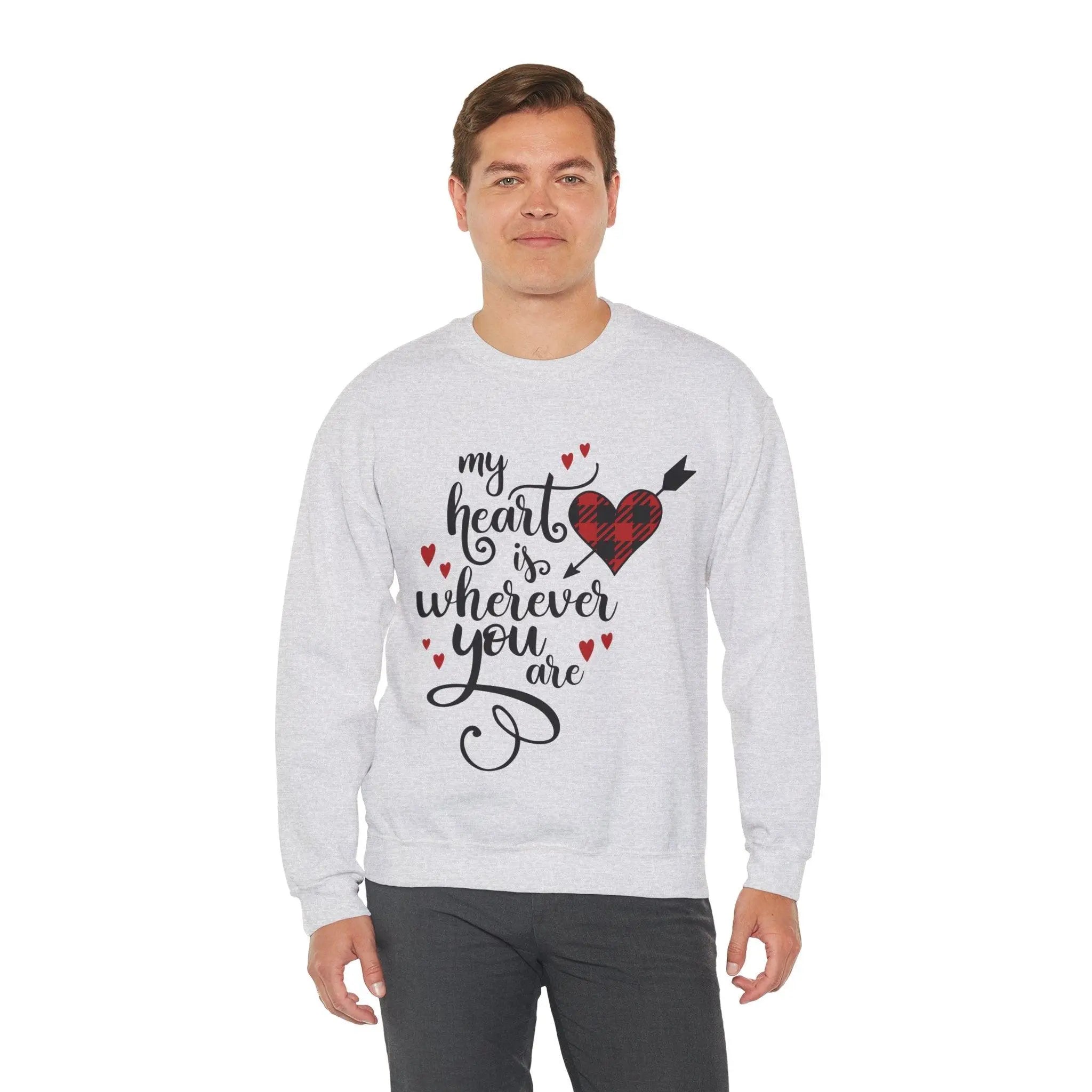 "My Heart is Wherever" Sweatshirt - Briadanna