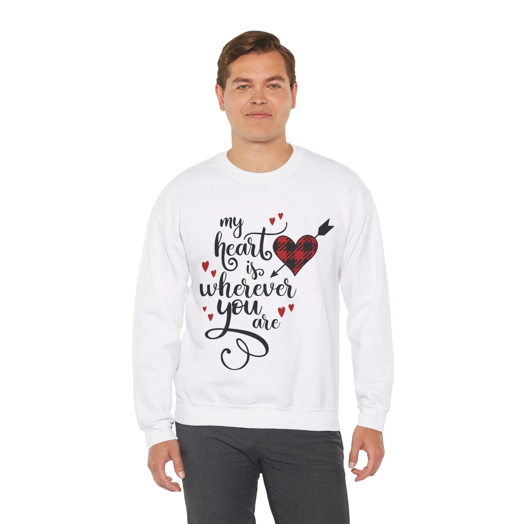 "My Heart is Wherever" Sweatshirt - Briadanna